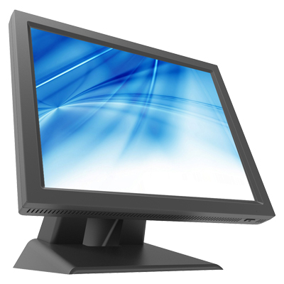 Element M15-TS Touch Monitor Stand 15inch TFT LCD Display with SAW (Surface Acoustic Wave) Touch Black