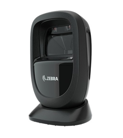 Zebra DS9308 Black Standard Range 1D/2D Presentation Corded Barcode Scanner Kit – Scanner and Shielded USB Cable Included