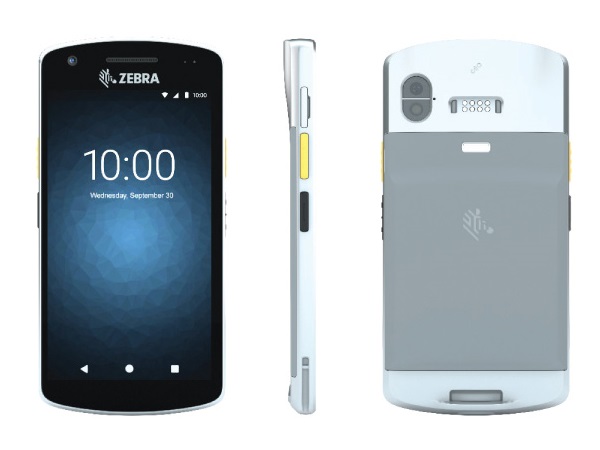 Zebra EC55 Mobile Computer, 4GB RAM, 64GB Storage, 2D Scanner, Rear Camera, 2-Pin Connector, 4G, Extended Battery, Android
